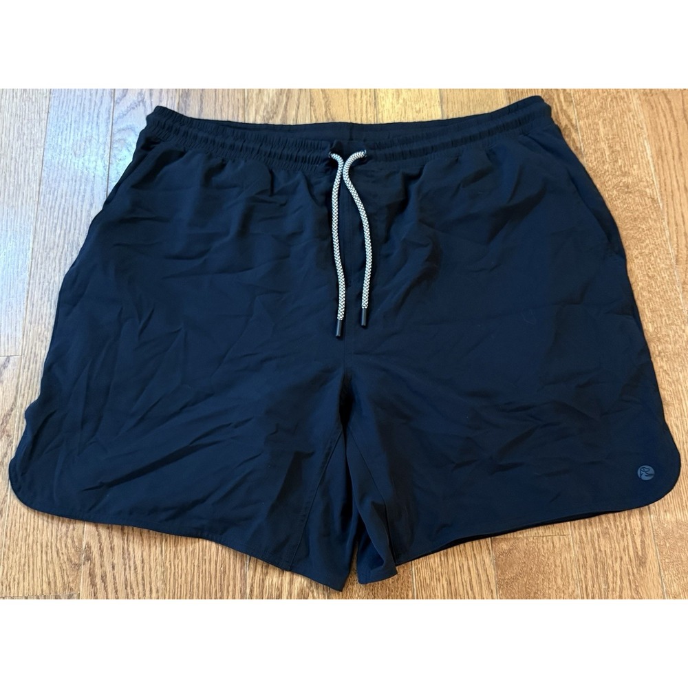 RHOBACK Grit Gym Short 7" Men's size 2XL Black Athletic Running Workout